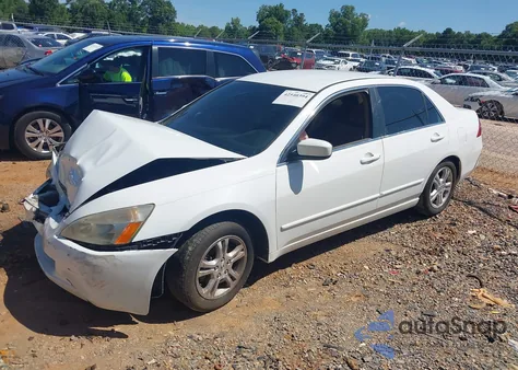 2007 Honda Accord 2.4 Se из США, поврежденный, VIN 1HGCM56377A212108